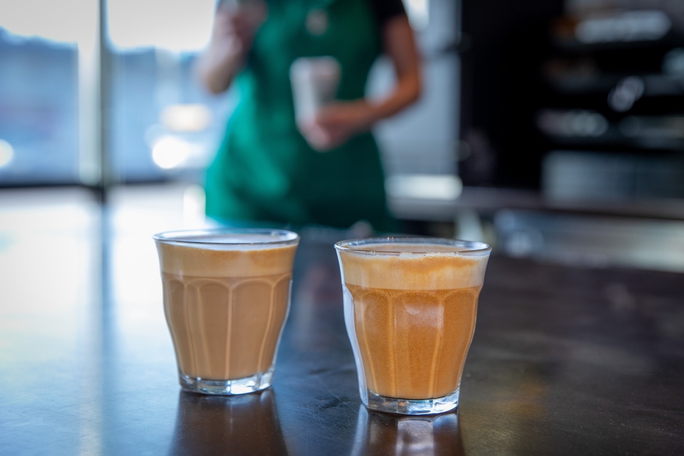 Starbucks Cortado _ Brown Sugar Oatmilk Cortado